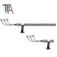 Curtain Pole Metalcurtain Pipe Material Curtain Rod (curtain track)